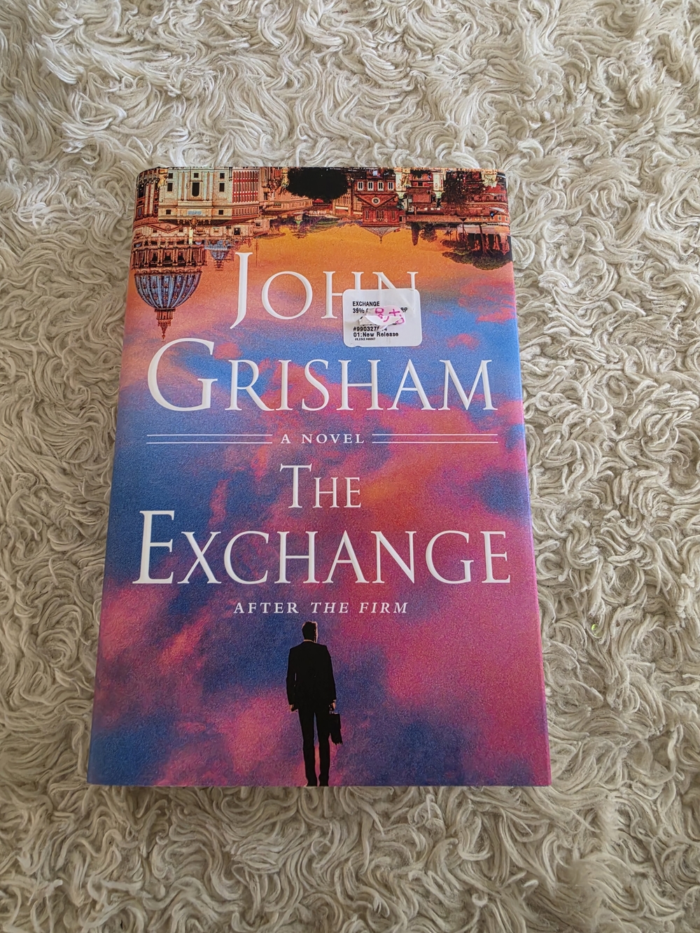John Grisham "The Exchange" Paperback - Vibrant Sunset Cover